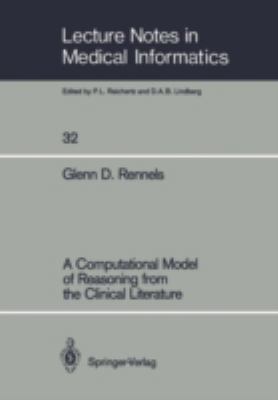 A Computational Model of Reasoning from the Cli... 3540179496 Book Cover