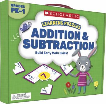 Learning Puzzles: Addition & Subtraction 1338239740 Book Cover