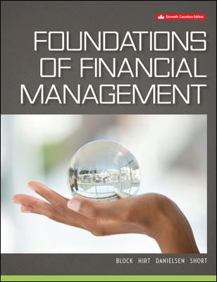 Foundations of Financial Management 1259268896 Book Cover