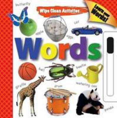 Unknown Binding Wipe Clean Activities: Learn Your Words Book