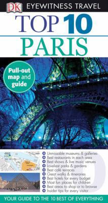 Top 10 Paris [With Pull-Out Map] 0756632552 Book Cover