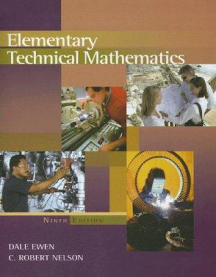 Elementary Technical Mathematics 0495113492 Book Cover
