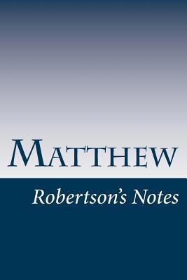 Matthew 1537133977 Book Cover
