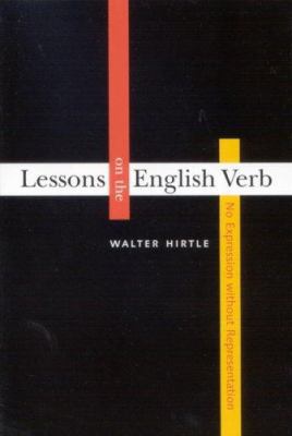 Lessons on the English Verb: No Expression With... 077353198X Book Cover