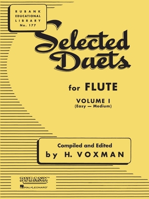 Selected Duets for Flute: Volume 1 - Easy to Me... 1423445309 Book Cover