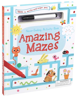 Never-Ending Activity Book: Amazing Mazes 1684123216 Book Cover