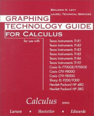 Graphing Technology Guide for Calculus 0395887739 Book Cover