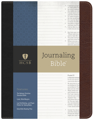 Journaling Bible-HCSB 1433691566 Book Cover