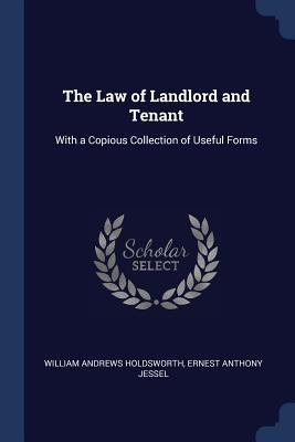 The Law of Landlord and Tenant: With a Copious ... 1376395436 Book Cover