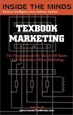 Textbook Marketing: Leading Marketing Professor... 1587621177 Book Cover