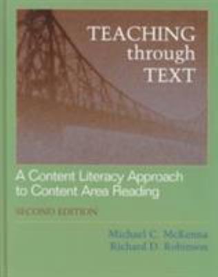 Teaching Through Text: A Content Literacy Appro... 0801316480 Book Cover