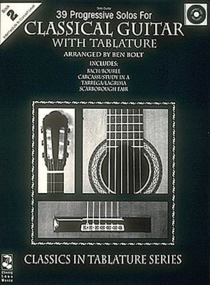 39 Progressive Solos for Classical Guitar, Book... 0895247429 Book Cover