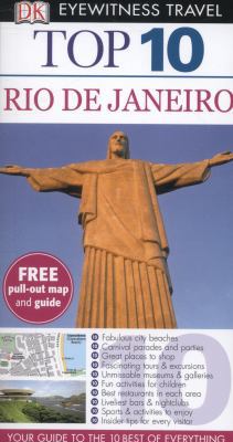 DK Eyewitness Top 10 Travel Guide: Rio de Janeiro 1409373630 Book Cover
