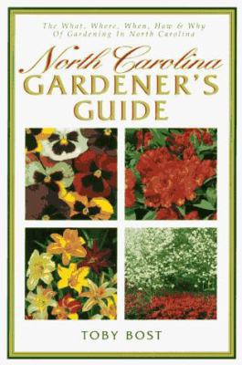 North Carolina Gardener's 1888608099 Book Cover