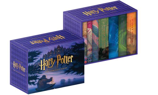 Harry Potter Hardcover Boxed Set: Books 1-7 (Sl... 1338864297 Book Cover