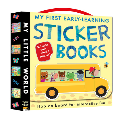 My First Early-Learning Sticker Books Boxed Set 1589254503 Book Cover