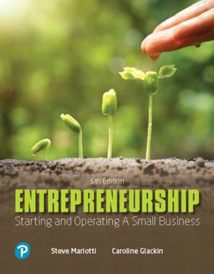 Entrepreneurship: Starting and Operating A Smal... 0135210526 Book Cover