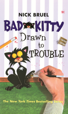 Bad Kitty Drawn to Trouble B0GN23YPC2 Book Cover