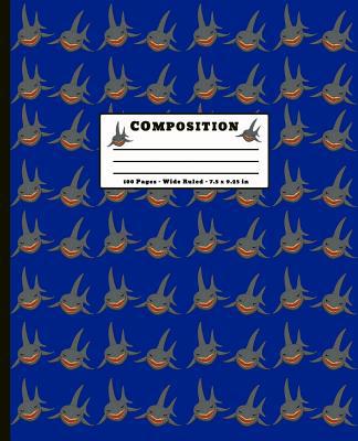 Composition: 100 Pages Wide Ruled 7.5 x 9.25 inch 1074848993 Book Cover
