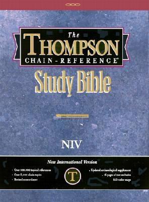 Thompson Chain-Reference Study Bible-NIV 0887070027 Book Cover