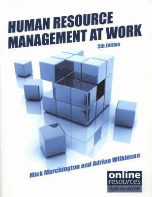 Human Resource Management at Work 1843982676 Book Cover