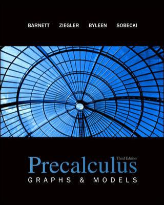 Precalculus: Graphs and Models 007722129X Book Cover