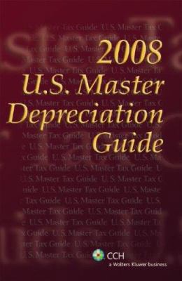 U.S. Master Depreciation Guide 2008 0808018000 Book Cover