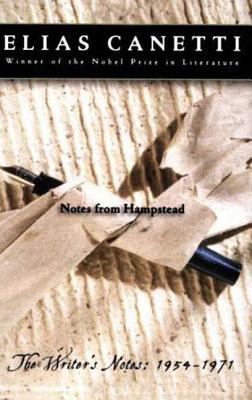 Notes from Hampstead: The Writer's Notes: 1954-... 0374530599 Book Cover