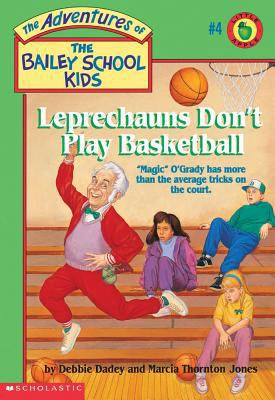 The Leprechauns Don't Play Basketball (Adventur... 0590448226 Book Cover