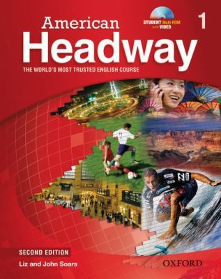 American Headway 1 Student Book [With CDROM] B00RP5BMUK Book Cover