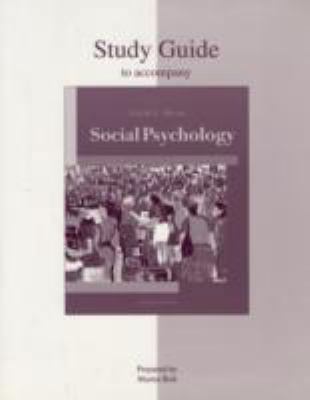 Student Study Guide for Use with Social Psychol... 0072916966 Book Cover