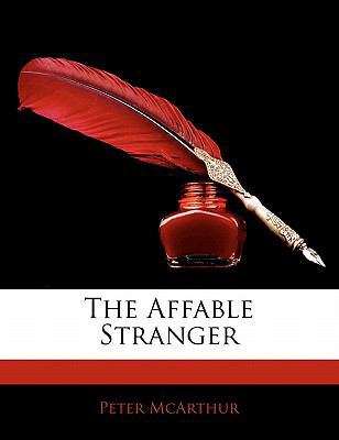 The Affable Stranger 1141330083 Book Cover