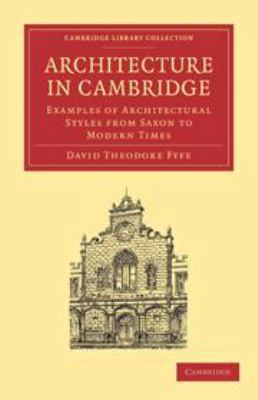 Architecture in Cambridge: Examples of Architec... 0511702108 Book Cover