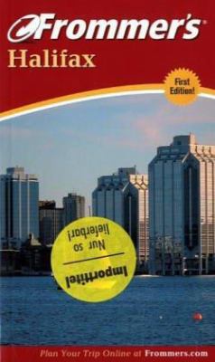Frommer's Halifax 0470832223 Book Cover