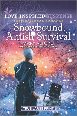 Snowbound Amish Survival [Large Print] 1335736026 Book Cover