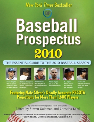 Baseball Prospectus 2010 0470558407 Book Cover