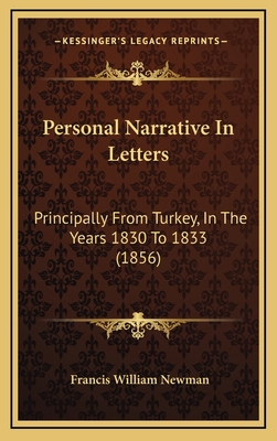 Personal Narrative In Letters: Principally From... 116705959X Book Cover