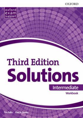 Solutions 3rd Edition Intermediate. Workbook 0194504522 Book Cover