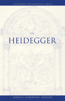 On Heidegger 0534575978 Book Cover