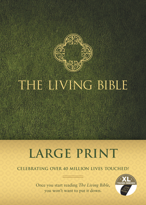 Living Bible-TLB-Large Print [Large Print] 149640775X Book Cover