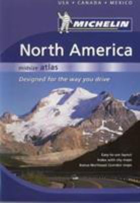 Michelin North America Midsize Atlas (Atlas (Mi... 2067136372 Book Cover