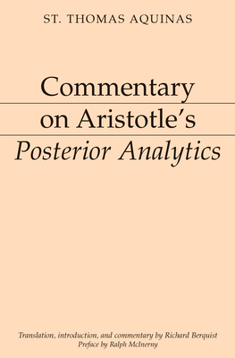 Commentary on Aristotle's Posterior Analytics 1883357772 Book Cover
