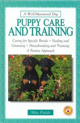 Puppy Care and Training 0793830400 Book Cover