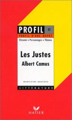 Profil Formation: Camus: "Les Justes" [French] 2218047306 Book Cover