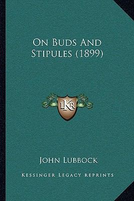On Buds And Stipules (1899) 1164895850 Book Cover