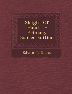 Sleight of Hand... - Primary Source Edition [French] 129567601X Book Cover