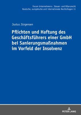Pflichten und Haftung des Geschaeftsfuehrers ei... [German] 3631776985 Book Cover