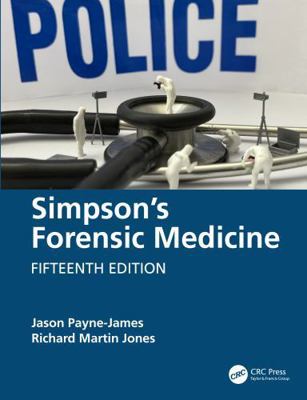 Simpson's Forensic Medicine 1032424346 Book Cover