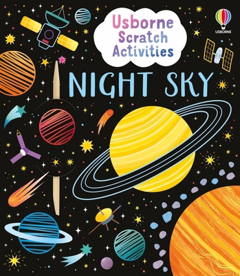 Usborne Scratch Activities Night Sky 1836052561 Book Cover