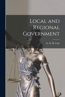 Local and Regional Government 1014780055 Book Cover